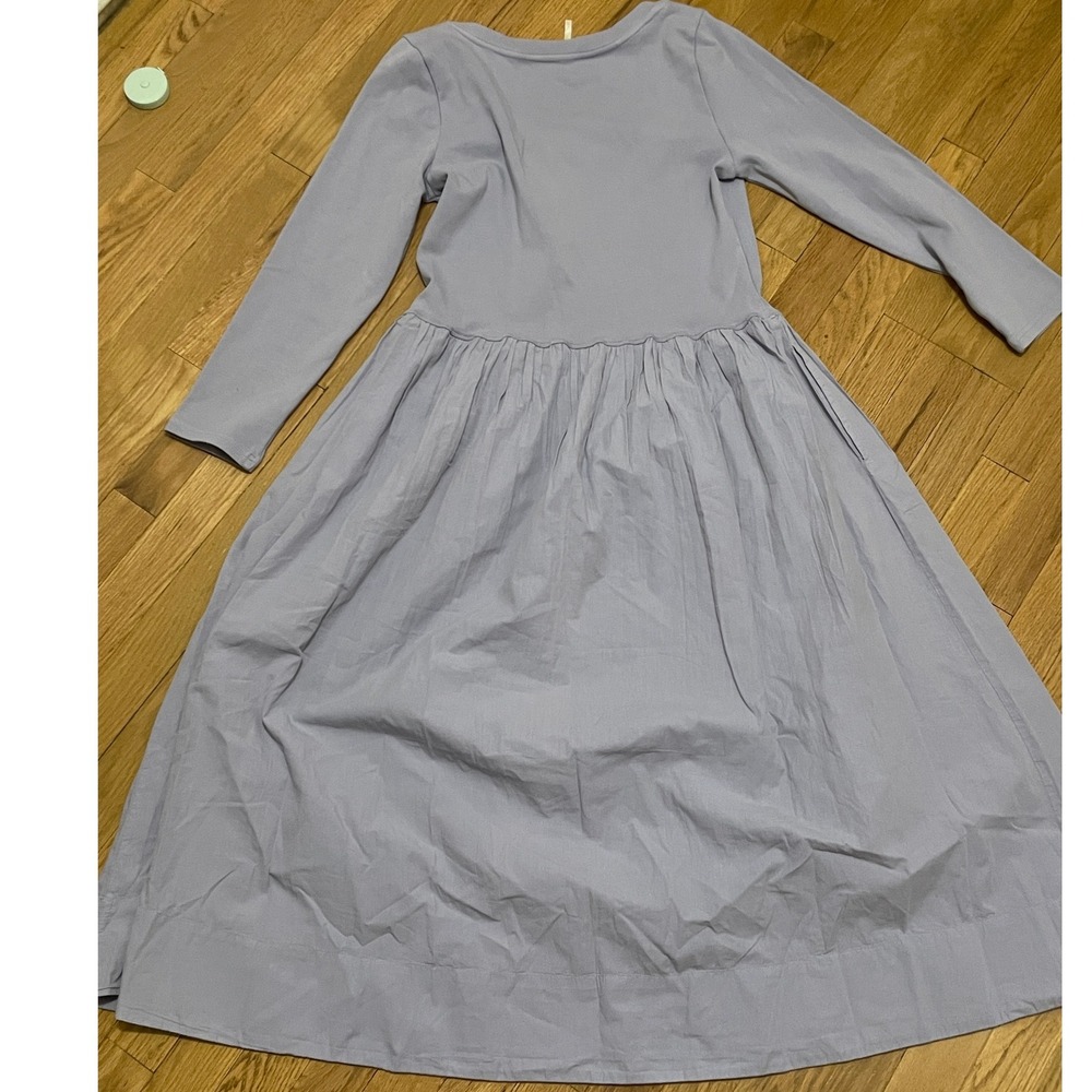 Free People Lavender Purple Midi Dress Cotton NWOT? - Picture 4 of 5